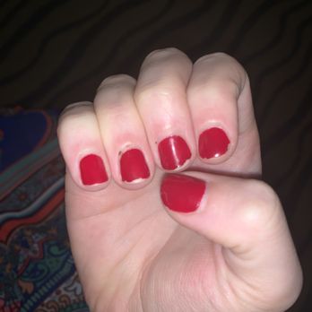 Salon NB - A very bad "no-chip" manicure - Nail Salons Near Me - Chicago, Illinois