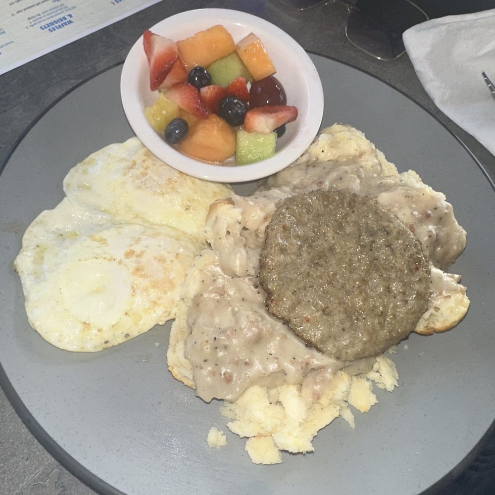Clear Sky Cafe - Biscuits & Gravy Open Faced - New American Near Me - Clearwater, Florida