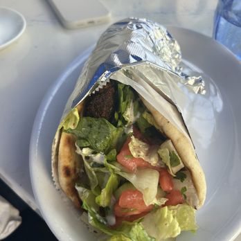 Kalamata Mediterranean cuisine - Falafel Sandwich - Mediterranean Near Me - Miami Beach, Florida