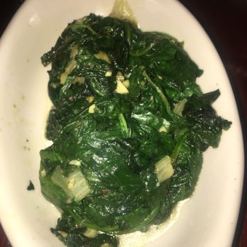 Pappadeaux Seafood Kitchen - side order of Sautéed Spinach - Cajun/Creole Near Me - Springdale, Ohio Pappadeaux Seafood Kitchen - side order of Sautéed Spinach - Cajun/Creole Near Me - Springdale, Ohio