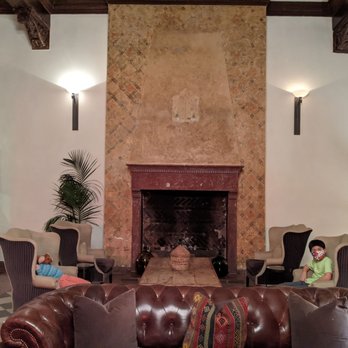 Hotel Normandie - Grand fireplace and lobby - Hotels Near Me - Los Angeles, California Hotel Normandie - Grand fireplace and lobby - Hotels Near Me - Los Angeles, California