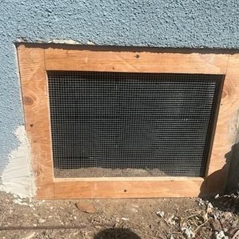 Rodent Control - Re-frameing with a new crawlspace acces door. - Pest Control Near Me - Los Angeles, California