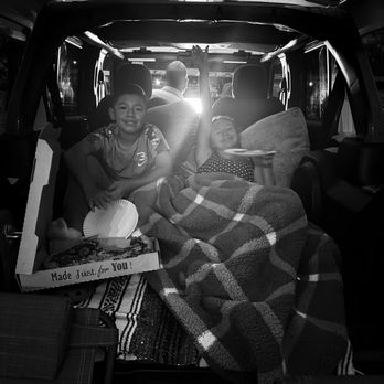 Ocala Drive-In - The kids set up in the back of the car watching - Drive-In Theater Near Me - Ocala, Florida Ocala Drive-In - The kids set up in the back of the car watching - Drive-In Theater Near Me - Ocala, Florida