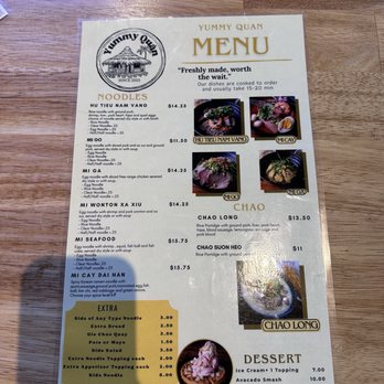 Yummy Quan - menu - Noodles Near Me - Houston, Texas Yummy Quan - menu - Noodles Near Me - Houston, Texas