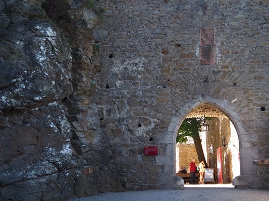 Aggstein Castle by null