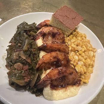 Bourbons - Shrimp and grits - Southern Near Me - Brighton, Michigan