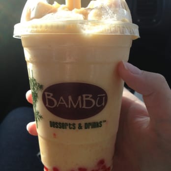 BAMBU - Peach Catalina add Red Tapioca - Juice Bars & Smoothies Near Me - San Francisco, California