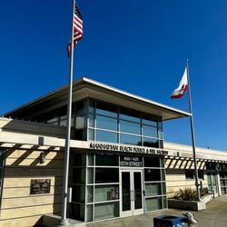 Manhattan Beach Fire Department - Main Entrance to Police and Fire Department Facility