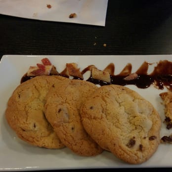 Ben's Bottle Shop - Chocolate chip and bacon cookies. Served hot and gooey. - New American Near Me - Vancouver, Washington