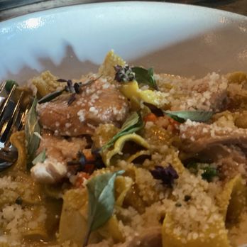 Bûcheron - Braised rabbit with papparedelle pasta - French Near Me - Minneapolis, Minnesota