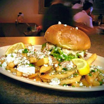 Saba's Mediterranean Kitchen - Chipotle burger and Greek fries always hits the spot. - Middle Eastern Near Me - Phoenix, Arizona Saba's Mediterranean Kitchen - Chipotle burger and Greek fries always hits the spot. - Middle Eastern Near Me - Phoenix, Arizona