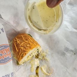 Mini veggie sandwich with ranch Mini veggie sandwich with ranch