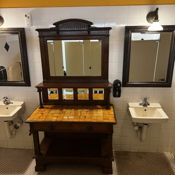 The Old Spaghetti Factory - Women's Bathroom - Italian Near Me - Fresno, California The Old Spaghetti Factory - Women's Bathroom - Italian Near Me - Fresno, California