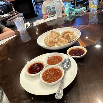 Spicy J's - Chicken potstickers - Szechuan Near Me - Fresno, California Spicy J's - Chicken potstickers - Szechuan Near Me - Fresno, California