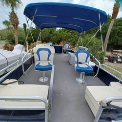Island Life Boat Rentals - 18' Pontoon, Seats 7, Live well, GPS and 2 way radios.  1/2 day and full days available.