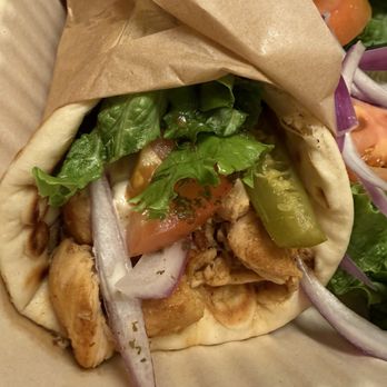 Zayna Mediterranean - Chicken Shawarma Sandwich - Mediterranean Near Me - Tucson, Arizona