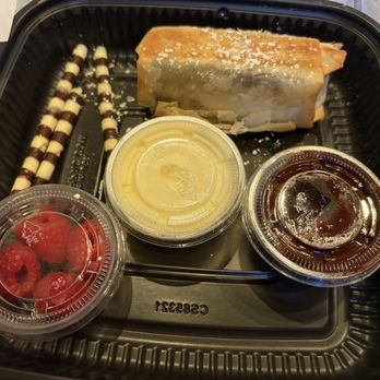 YaYa's Euro Bistro - Phyllo Brownie to-go - New American Near Me - Chesterfield, Missouri YaYa's Euro Bistro - Phyllo Brownie to-go - New American Near Me - Chesterfield, Missouri