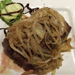 Erftblick - Hello veggies!)) regionales Wild! - Hirschsteak mit Zwiebeln (2 große Fleischstücke für €16,50)