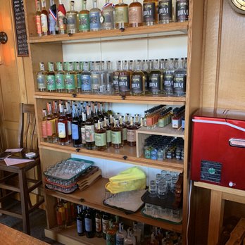 Mt Defiance Cidery & Distillery - shelves of liquor - Distilleries Near Me - Middleburg, Virginia Mt Defiance Cidery & Distillery - shelves of liquor - Distilleries Near Me - Middleburg, Virginia