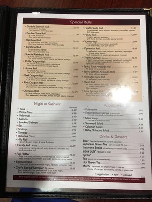 Menu photo 7 Health Sushi Franklin, TN
