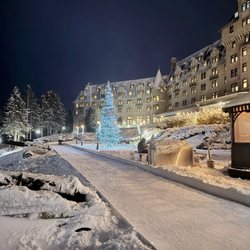 Fairmont Le Manoir Richelieu - Ice Skating Rink is gorgeous!