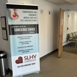 St. Louis Heart and Vascular Sleep Lab - Inside building sign
