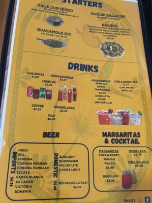 Menu photo 1 Lucas Tortillas Bacliff, TX