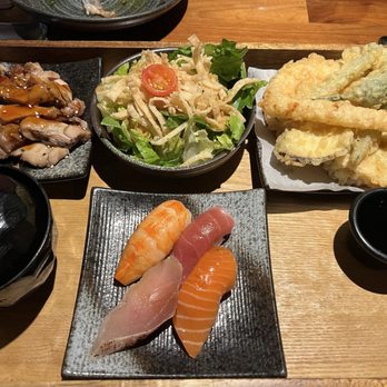 Enraku - 3 ITEM BENTO BOX - Sushi Bars Near Me - Fullerton, California Enraku - 3 ITEM BENTO BOX - Sushi Bars Near Me - Fullerton, California