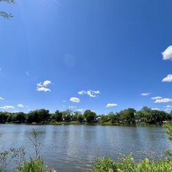 River Front Park - View from the bench.