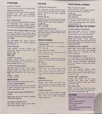 Menu photo 1 Eclipse Restaurant Dorval, QC Menu photo 1 Eclipse Restaurant Dorval, QC