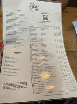 Menu photo 7 101 Craft Kitchen Dublin, OH