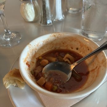 Frankie's Italian Kitchen - Minestrone soup. I ate it fast before taking the photo :) - Italian Near Me - Tarzana, California Frankie's Italian Kitchen - Minestrone soup. I ate it fast before taking the photo :) - Italian Near Me - Tarzana, California
