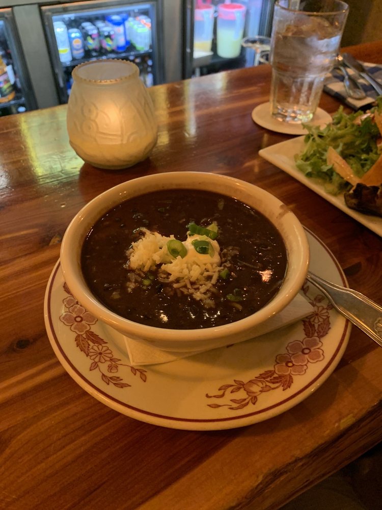 Order Vegetarian Black Bean Soup food online from Blue Heaven store, Key West on bringmethat.com