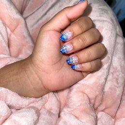 Christmas nail art