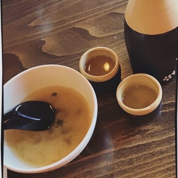 Momo Sushi - Hot miso soup bowl + Hot sake - Japanese Near Me - Minneapolis, Minnesota Momo Sushi - Hot miso soup bowl + Hot sake - Japanese Near Me - Minneapolis, Minnesota