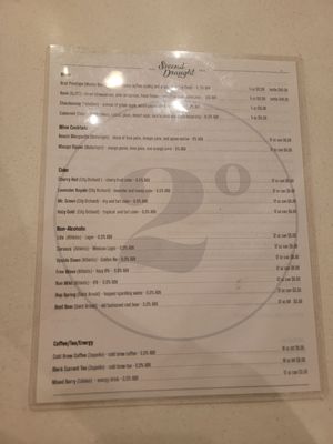 Menu photo 1 Second Draught Houston, TX Menu photo 1 Second Draught Houston, TX