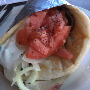 Athens Restaurant - traditional gyro. very fresh and tasty - Greek Near Me - Safety Harbor, Florida
