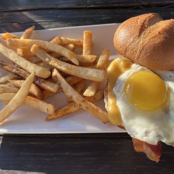 Village Corner Comfort Kitchen & Bar - Breakfast burger - Southern Near Me - CONCORD, North Carolina Village Corner Comfort Kitchen & Bar - Breakfast burger - Southern Near Me - CONCORD, North Carolina