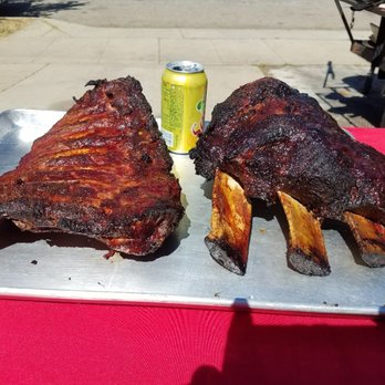 Que Master Barbecue - Beef Back & Beef Short Ribs. AKA Dinosaur Ribs - Food Stands Near Me - Los Angeles, California Que Master Barbecue - Beef Back & Beef Short Ribs. AKA Dinosaur Ribs - Food Stands Near Me - Los Angeles, California
