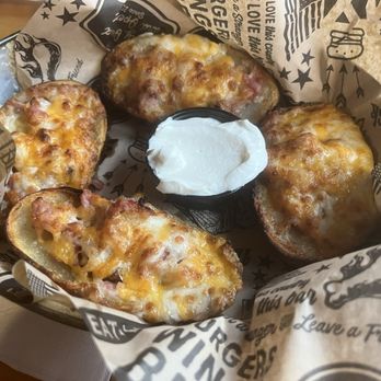 The Kettle Black - Stuffed Potato Skins - Chicken Wings Near Me - Brooklyn, New York The Kettle Black - Stuffed Potato Skins - Chicken Wings Near Me - Brooklyn, New York