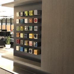 E Art Consulting - Kaiser Suidan ceramic cubes - can customize design
