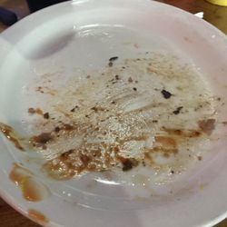 Redz Bar & Grill - Devoured the burger.