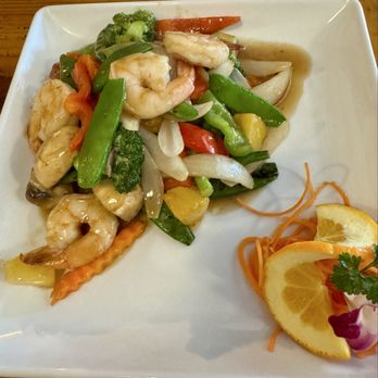 Siam Thai Kitchen - Shrimp with Mixed Vegetable - Thai Near Me - Topsham, Maine Siam Thai Kitchen - Shrimp with Mixed Vegetable - Thai Near Me - Topsham, Maine