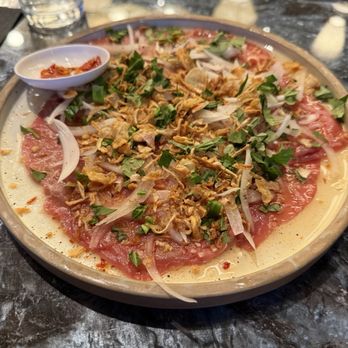 Chao - Beef Carpaccio - Asian Fusion Near Me - Honolulu, Hawaii