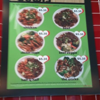 Flame Broiler - Menu-Bowls - Fast Food Near Me - Glendale, California
