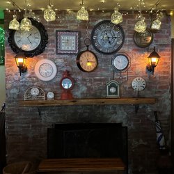 Clock's on the wall