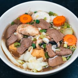 VPho - Vegetarian Pho w/ fake meat