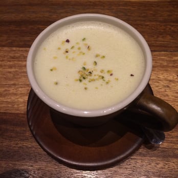 Wildflour Cafe + Bakery - The pistachio au lait! My favorite thing on their menu! - Breakfast & Brunch Near Me - Makati, NCR