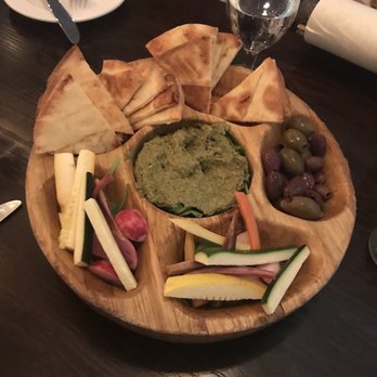 B2 Bistro + Bar - Hummus Platter - Cocktail Bars Near Me - Point Pleasant Beach, New Jersey