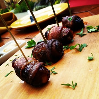 Esteban Restaurant - Blue cheese stuffed dates wrapped in bacon - Spanish Near Me - Monterey, California